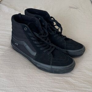 Black Vans High-Top BMX shoe